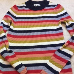 Stripped Long Sleeve Sweater